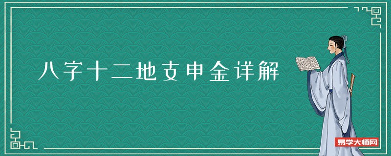 八字十二地支申金详解