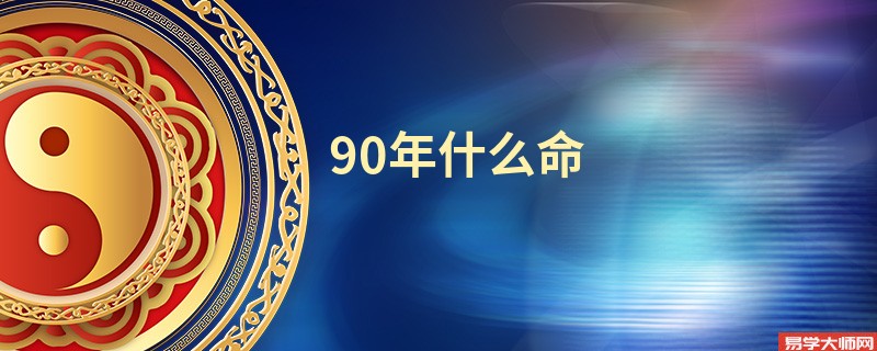 90年什么命