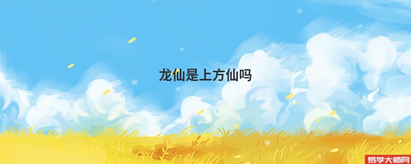 <b>龙仙是上方仙吗</b>